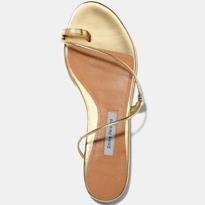 Emme Parsons Susan Slide in Washed Gold sz EU 37